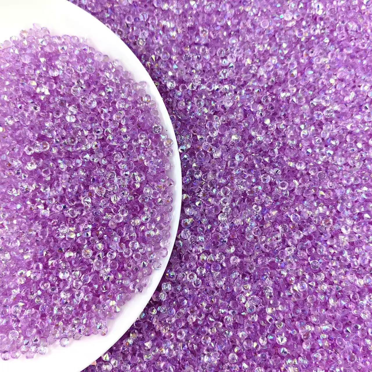 3mm acrylic gem diamonds snowglobe tumler filler(500g)