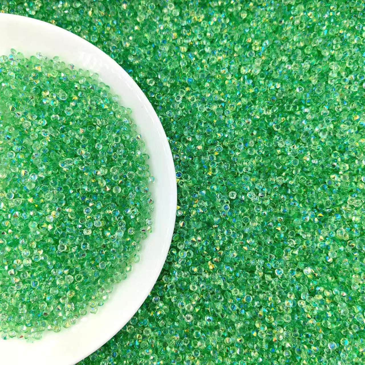 3mm acrylic gem diamonds snowglobe tumler filler(500g)