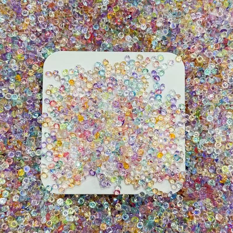 3mm acrylic gem diamonds snowglobe tumler filler(500g)