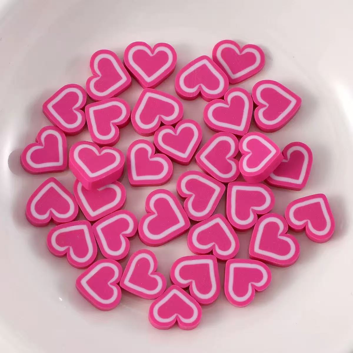 polymer clay pieces for snow globe