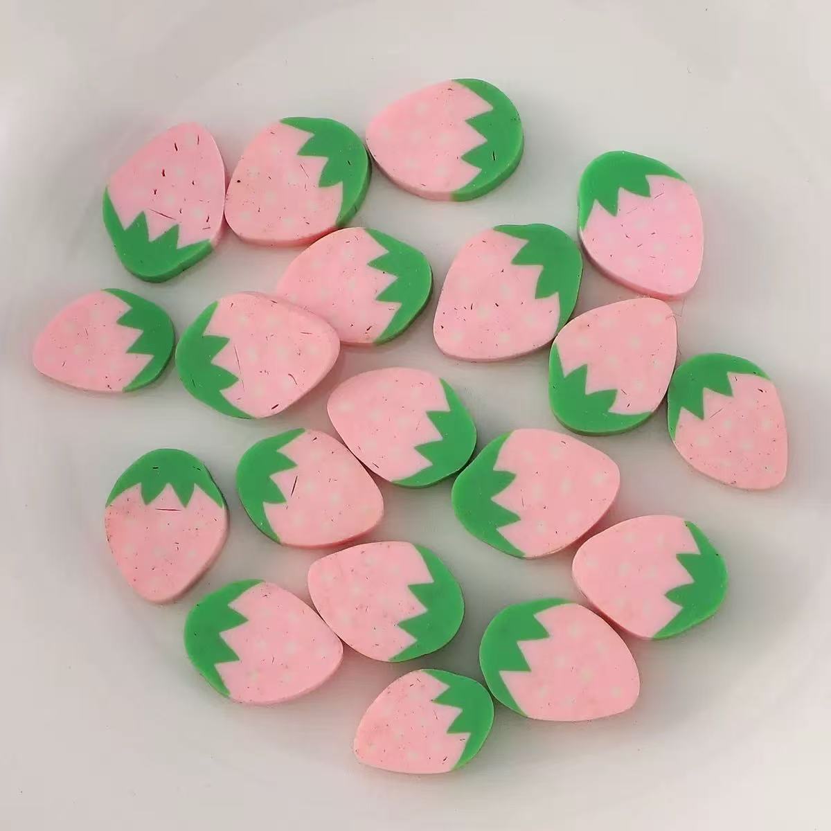 polymer clay pieces for snow globe