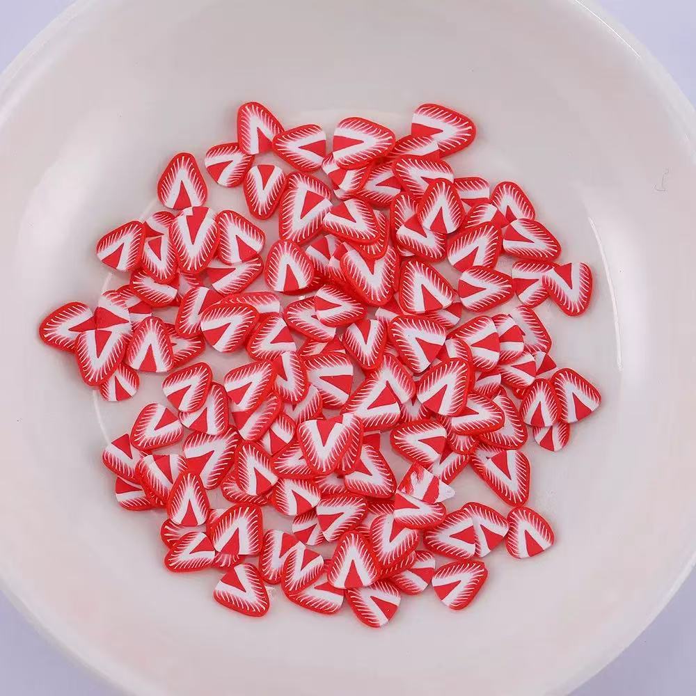 polymer clay pieces for snow globe