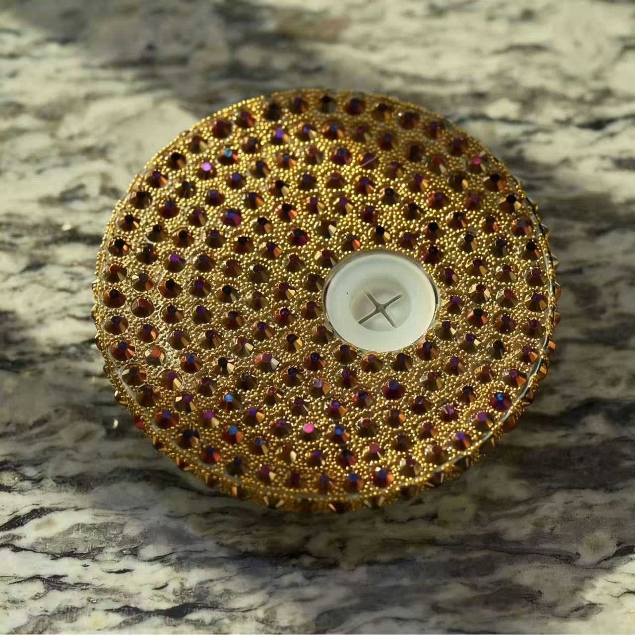 16oz AB rhinestone cup lid